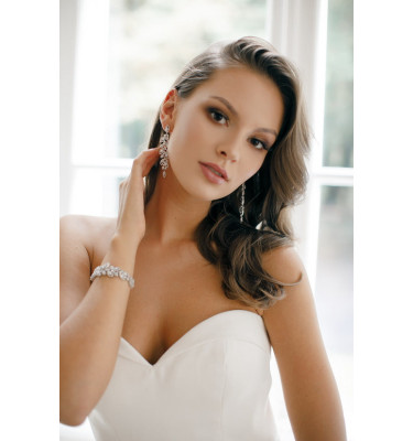 Bransoletka ELVIA SILVER 17.5cm