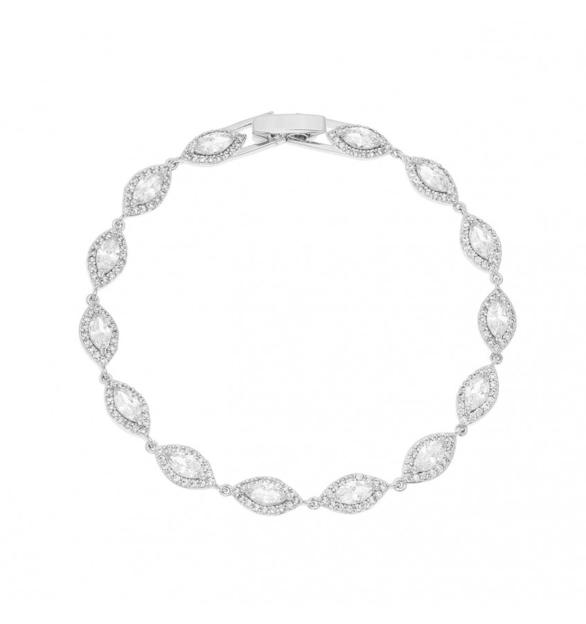 Bransoletka FABIA SILVER 16cm