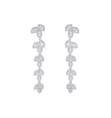 Kolczyki VENEZA SILVER