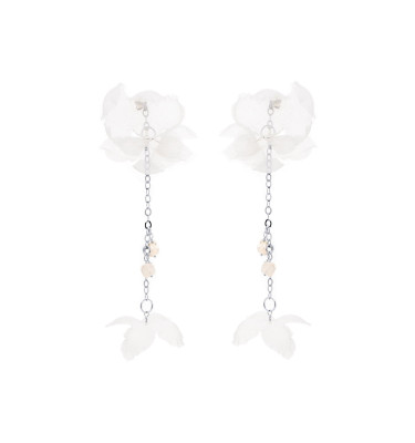 Kolczyki IVORY FLOWERS