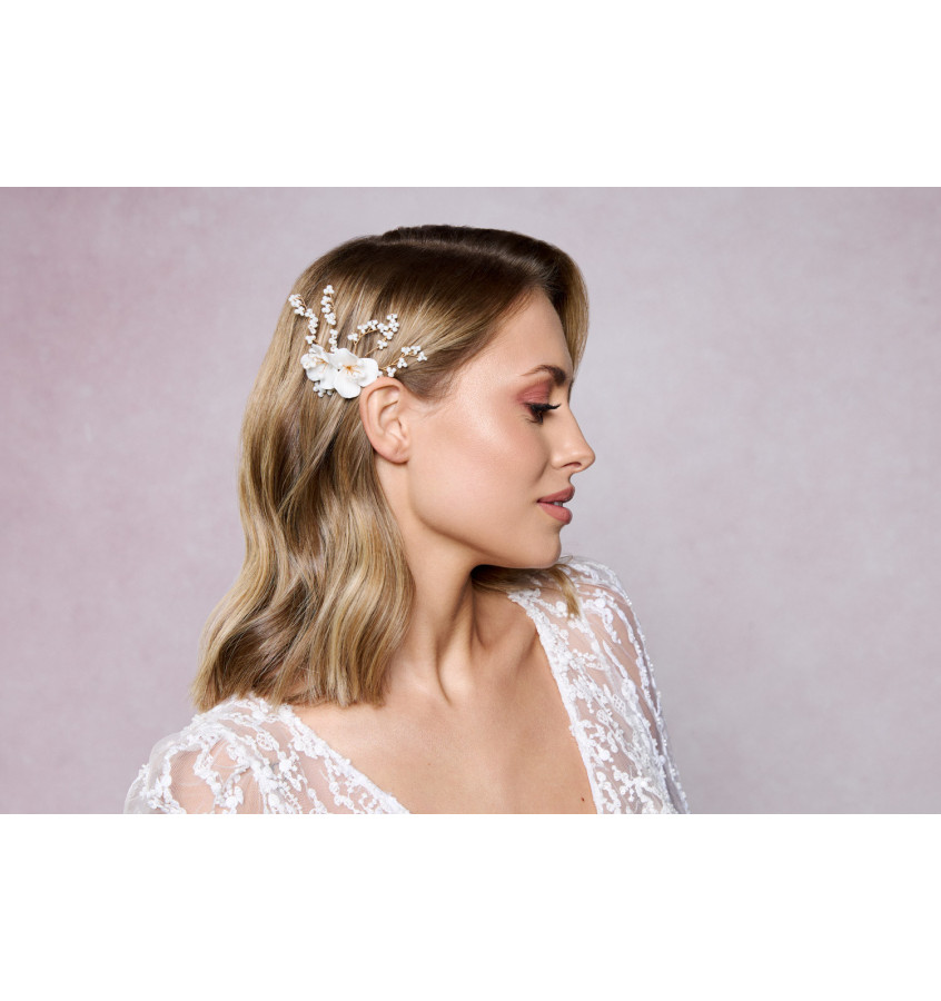 Grzebyk złoty PETALES