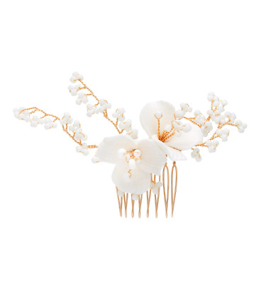 Grzebyk złoty PETALES