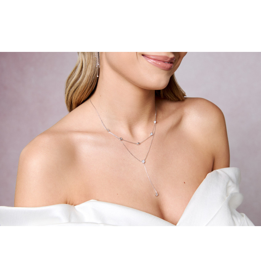 Naszyjnik srebrny ALMERIA