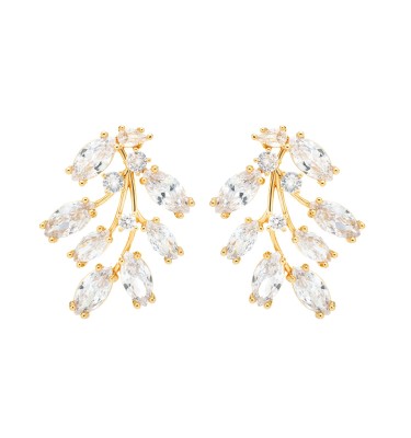 Kolczyki złote PETAL