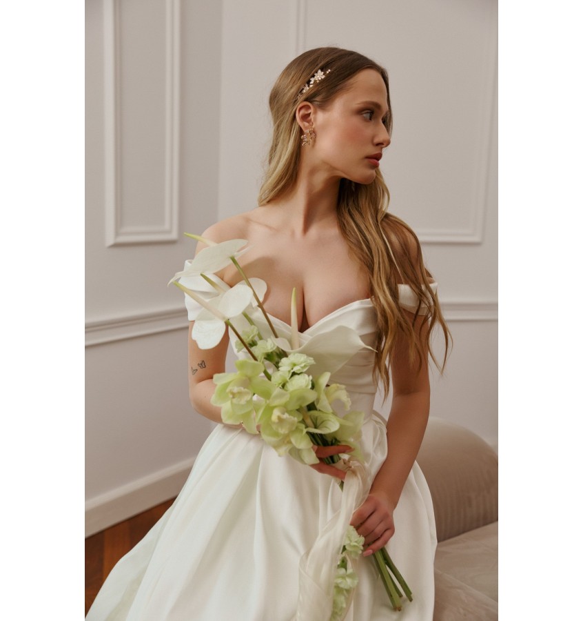 Kolczyki złote PETAL