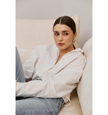 Kolczyki srebrne LYRA