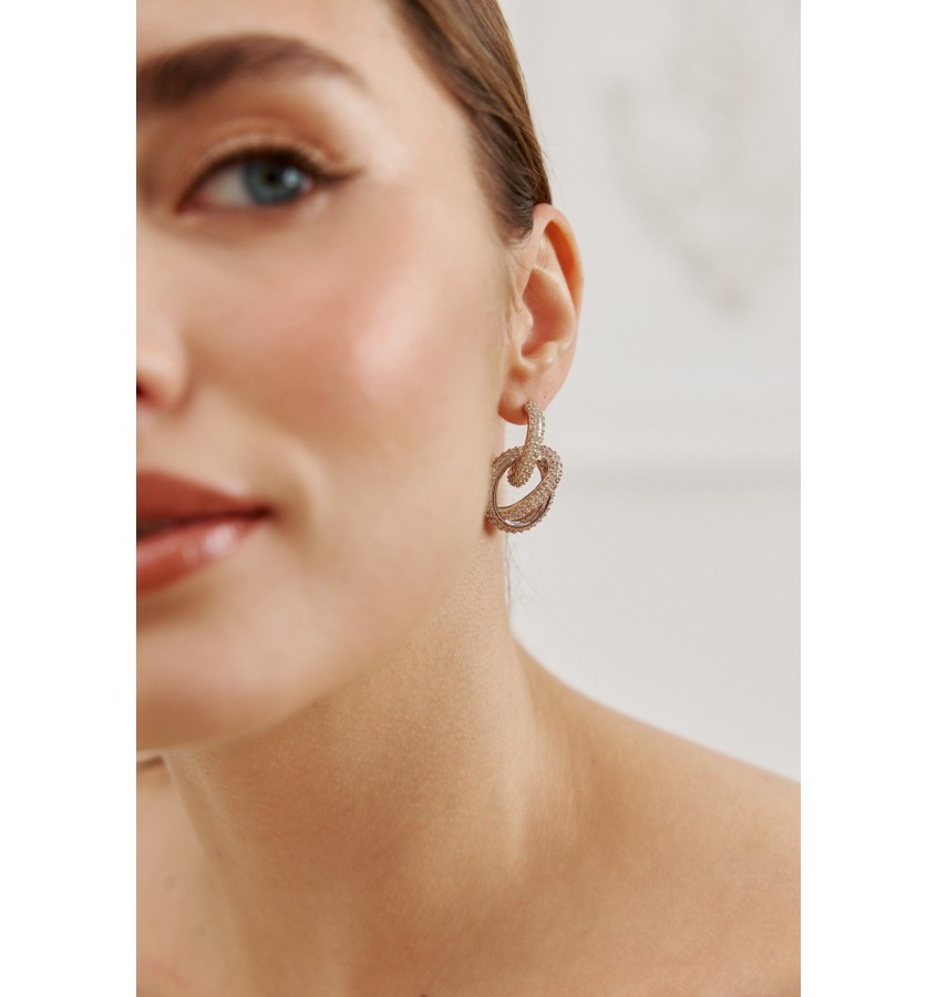 Kolczyi srebrne AURA